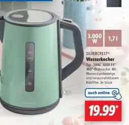 Lidl SILVERCREST Wasserkocher Angebot