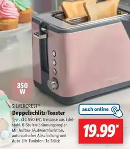 Lidl SILVERCREST Doppelschlitz-Toaster Angebot