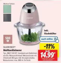 Lidl SILVERCREST Multizerkleinerer Angebot