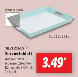 Lidl SILVERCREST Serviertablett Angebot