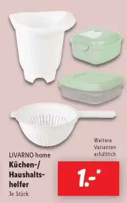 Lidl LIVARNO home Küchen-/Haushaltshelfer Angebot