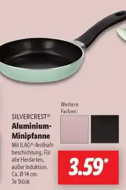 Lidl SILVERCREST Aluminium-Minipfanne Angebot