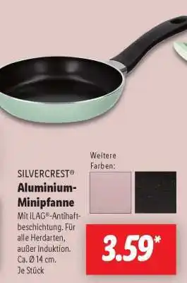 Lidl SILVERCREST Aluminium-Minipfanne Angebot