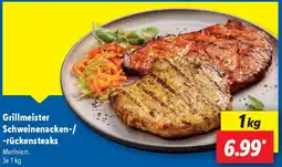 Lidl Grillmeister Schweinenacken-/ -rückensteaks Angebot