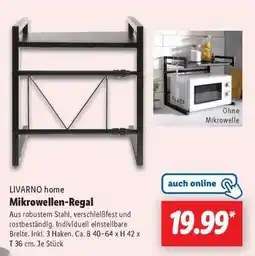 Lidl Mikrowellen-Regal Angebot