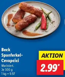 Lidl Beck Spanferkel Cevapcici Angebot