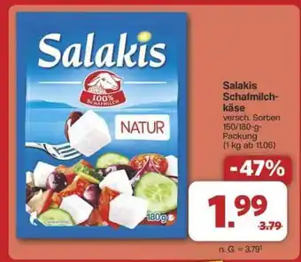 Famila Nord Ost Salakis Schafmilchkäse Angebot