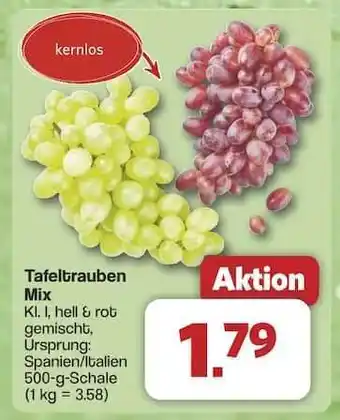 Famila Nord Ost Tafeltrauben Mix Angebot