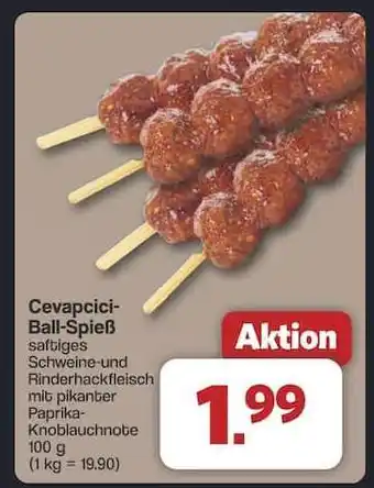 Famila Nord Ost Cevapcici-Ball-Spieß Angebot