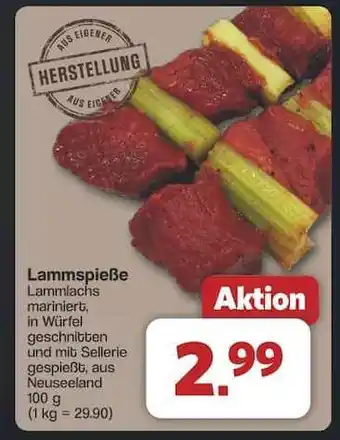 Famila Nord Ost Lammspieße Angebot