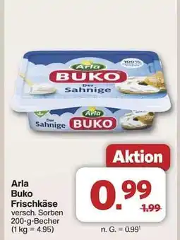 Famila Nord Ost ARLA Buko-Frischkäse Angebot