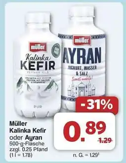 Famila Nord Ost Müller Kalinka-Kefir oder Ayran Angebot