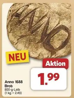 Famila Nord Ost Anno 1688 Brot Angebot