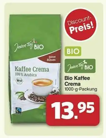 Famila Nord Ost Bio Kaffee Crema Angebot