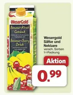 Famila Nord Ost Wesergold Säfte und Nektare Angebot