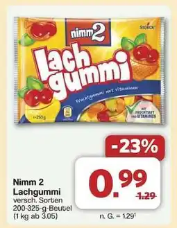 Famila Nord Ost Nimm 2 Lachgummi Angebot