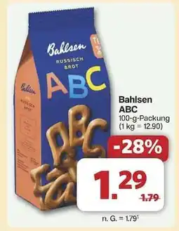 Famila Nord Ost Bahlsen ABC Angebot