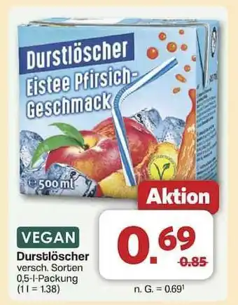 Famila Nord Ost Durstlöscher Eistee Pfirsich-Geschmack Angebot