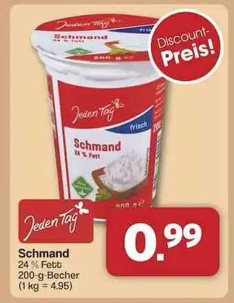 Famila Nord Ost Jeden Tag Schmand Angebot