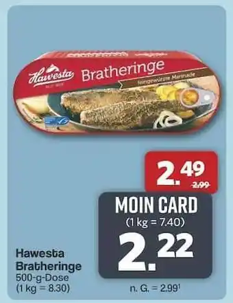 Famila Nord Ost HAWESTA Bratheringe Angebot