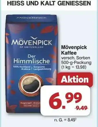 Famila Nord Ost MÖVENPICK Kaffee Angebot