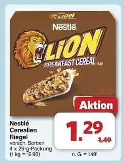 Famila Nord Ost NESTLÉ Cerealien-Riegel Angebot