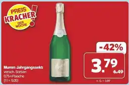 Famila Nord Ost Mumm Jahrgangssekt Angebot