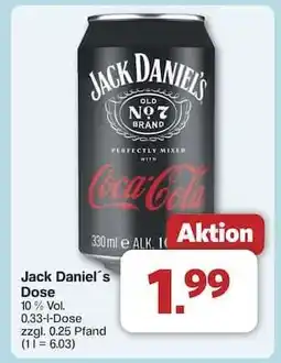 Famila Nord Ost Jack Daniel’s Dose Angebot