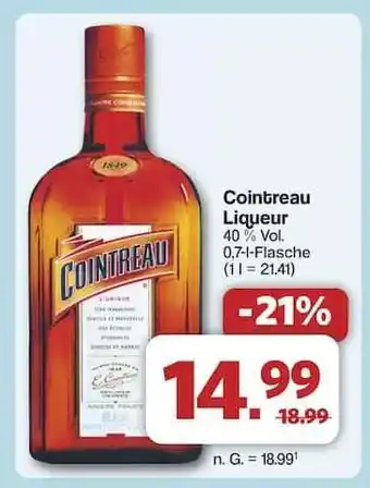 Famila Nord Ost Cointreau Liqueur Angebot