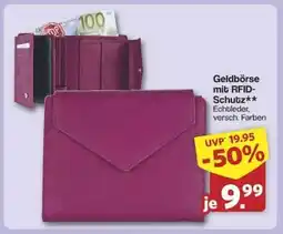 Famila Nord Ost Geldbörse mit RFID-Schutz Angebot