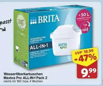 Famila Nord Ost Wasserfilterkartuschen Maxtra Pro ALL-IN-1 Pack 2 Angebot