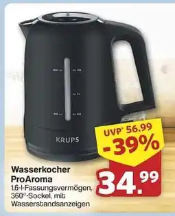 Famila Nord Ost Wasserkocher ProAroma Angebot