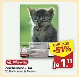 Famila Nord Ost Zeichenblock A4 Angebot