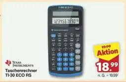 Famila Nord Ost Taschenrechner TI-30 ECO RS Angebot
