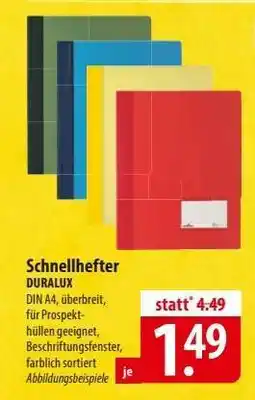 Famila Nord Ost Schnellhefter DURALUX Angebot