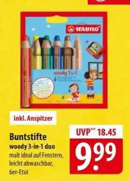 Famila Nord Ost Buntstifte woody 3-in-1 duo Angebot