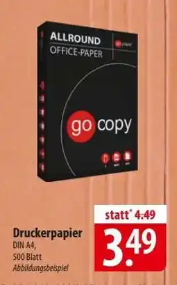 Famila Nord Ost Druckerpapier Angebot