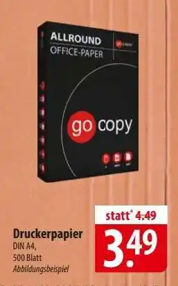 Famila Nord Ost Druckerpapier Angebot