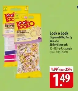 Famila Nord Ost Look o Look Lippenstifte, Party Mix oder Süßer Schmuck Angebot