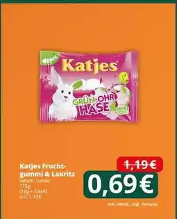 Famila Nord Ost Katjes Fruchtgummi Lakritz Angebot