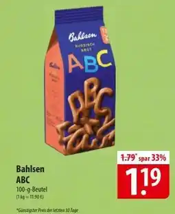 Famila Nord Ost Bahlsen ABC Angebot