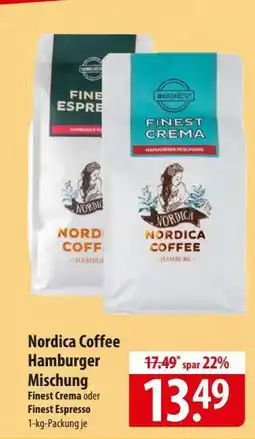 Famila Nord Ost Nordica Coffee Hamburger Mischung Angebot