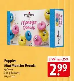 Famila Nord Ost Poppies Mini Monster Donuts Angebot