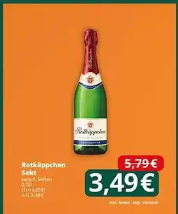 Famila Nord Ost Rotkäppchen Sekt Angebot