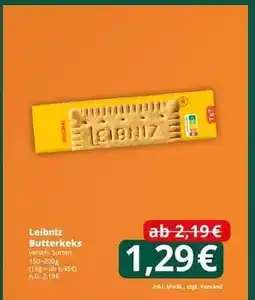 Famila Nord Ost Leibniz Butterkeks Angebot