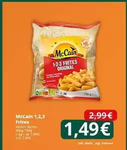 Famila Nord Ost MCCAIN 1­2­3­Frites Angebot