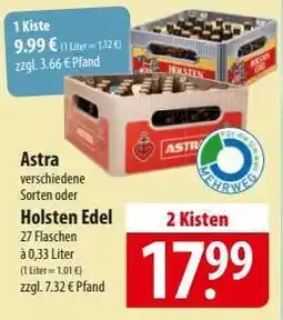 Famila Nord Ost Astra oder Holsten Edel Angebot