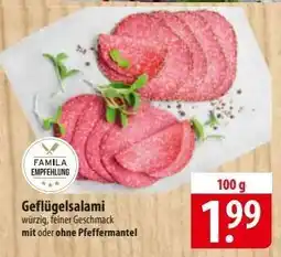 Famila Nord Ost Geflügelsalami Angebot