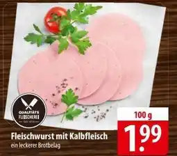 Famila Nord Ost Fleischwurst mit Kalbfleisch Angebot