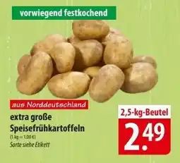 Famila Nord Ost Extra große Speisefrühkartoffeln Angebot